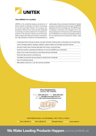 UNITEK Overview_CDN | PDF