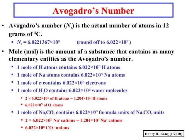 Avogadro Avogadro