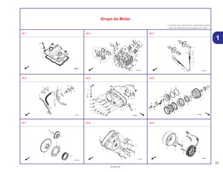 15
30.08.00
Grupo do Motor
• O número de referência na ilustração do índice
pode ser diferente da que aparece no texto.
M-1 M-2 M-3
M-4 M-5 M-6
M-7 M-8 M-9
1
 