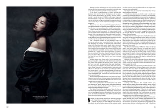 100 101
Making decisions and mistakes on one’s own time and not
anyone else’s has become a belief system that Lian holds dear
as she drives herself forward with whatever she does.
“I felt like it was my decision, so I didn’t feel like they
[parents] were involved in the whole process. It was just a
case of letting them know,” she recalls, “because when I
moved, it was all on my own. I didn’t really expect to get any
help from them. I do go back to see my parents whenever I
can, but in this day and age, technology is so amazing that you
can be a part of your loved ones’ lives everyday if you really
wanted to.”
The parents were, of course, not very happy about her deci-
sion. But growing up in Canada, it didn’t bother her, as she felt
that she wasn’t doing anything to hurt herself or anyone else.
“This is the life that I wanted to lead. I chose happiness. I
didn’t choose sacrifice,” she asserts. “In Asian culture, I think
a lot of people choose sacrifice and it’s almost like a badge of
honour. That’s the currency that they work in, and I see that.”
Taking a step back and looking at it from a macro level and
all the different types of relationships that occurred in her life,
as well as her friends’ lives became the main theme.
“Oh, I sacrificed so much for you; therefore, I did a lot
for you, so now you have to sacrifice for me,” says Lian, as
she illustrates an example. “It becomes this self-perpetu-
ating cycle of sacrifice and misery. Maybe, this is universal;
parents stay together, even though they’re unhappy, so that
their children can have a father and a mother. Well, they also
can see that you’re miserable, and they equate that with the
dynamics of a family! Is that more important? It creates a
bad environment. Or women who get beaten by their part-
ners, and they’re like, ‘Oh, but he needs a father. F**k that.
You want to teach your kids that you can’t treat a woman
like that.”
Despite doubts from friends and a lack of parental sup-
port, arriving here without any leads didn’t deter Lian from
her goal to make it big in the showbiz scene. “When I first
got here, I just took any opportunity that came knocking. I
was in such an early point in my career. You don’t want to
reject things,” she says. “So people started to take notice and
offered me photo shoots or asked me to model and audition
for various shows. I was just taking advantage of being new
and fresh in the market and seeing what I could do and what
I was comfortable with. The more you work, the more your
work speaks for you.”
Having interned in Malaysia three years prior to her move,
she got in touch with one of her ex-bosses who introduced her
to a few producers. One of them offered her the chance to host
a small event for their video content.
She continues, “That led to the first show that I did, which
was Gua.com.my. It was Media Prima’s first online platform.
I was one of their hosts for the show where they just covered
events and things happening in town.”
The Media Prima online portal opened doors for Lian as
she became the recognisable face of the show, and her jour-
ney into hosting and emceeing skyrocketed. Over the next few
years, she would be involved in many NTV7 and 8TV shows
before her move back to Canada.
N
aturally, all the moving around and non-stop activities
made it hard for Lian to juggle various aspects of her life.
“Dating, of course, was quite difficult, to be honest. It
is probably one of the hardest aspects of this industry, unless
you have someone who you’ve been with for the longest time,
someone who understands.”
But despite that, she insists that relationships have always
taken a backseat in her life.
“I would never move to any city for a man. I would never
consider my boyfriend’s feelings, if I wanted to do something.
I’m a very direct and straightforward person, but my approach
in life has never been about those things,” she says. “I feel that
a relationship will happen if you care about the person, and if
you have a mutual understanding. To meet a guy who can un-
derstand my way of thinking or even understand that I have
career goals was definitely difficult because, at the end of the
day, a guy just wants to come home to someone who’s there,
who will also be part of his life, his partner-in-crime. I wasn’t
able to give that to anyone, so it was definitely a difficult time.”
While dating became a smaller struggle for Lian, the big-
ger struggle that she faced was probably the rejection that
comes with the industry.
“All the jobs that I never got. Every single job I never got
was a fall. And not just that; these weren’t small ‘Oh, I didn’t
get this emcee job.’ These were six-figure, American network
lead roles that I flew to another country to do a screen test for.
And to find out that I didn’t get it was just such a blow. It was
down to me and another girl, and I didn’t get it. I would be so
depressed,” she recalls.
But like the proverb says, “Fall seven times, and get up
eight,” Lian knows that, in the end, it’s really up to you to
keep on trucking. “What are you going to do? Are you going to
wallow? Or cry? There was no point to that. Clearly, I wasn’t
good enough. Or maybe, it was something beyond my control;
maybe, I was too short, or too tall,” she reflects with a playful
smirk, which shows no signs of the regret or sadness that she
so emphatically described earlier.
Malaysia, of course, has no shortage of pretty girls appear-
ing on TV, but like all entertainment platforms around the
world, sexism has remained a constant throughout her expe-
rience around the world.
“I think gender issues are more prevalent, because a lot
of societies, regardless of whatever region you’re from, stem
from men. Men were able to do all these things and women
would just support them. But now, women are able to achieve
just as much as men, and because they had such a long his-
tory of leading, it’s hard for people to get their heads around
it,” she observes. “I think there will always be biases. It’s so
hard for some beautiful women to get a regular job or role
because they’re always going to be seen as the lead. So when
they play some random waitress, there’s a fear that they’re
going to steal the show.”
Looking at the Malaysian film and TV industry, Lian
agrees that our country has a lot of beautiful stories as well
as amazingly talented directors and actors, but is often held
back by unnecessary hindrances and petty politics that get in
the way of making things happen. “I feel that the industry has
been quite complacent with a lot of things that it does. People
simply don’t take ownership. They’re more about the money,
or the numbers that they get, or which actors or actresses can
command more social media attention,” she notes.
Which makes sense in an age where things are more quan-
tifiable through one’s reach, numbers and engagement. But
this, of course, leads to situations where bloggers are appear-
ing in movies, not because they have the acting skills or the
nascent talent, but due to their perceived pull. “I think that
“You only have one life to live,
so just go and do it.”
 