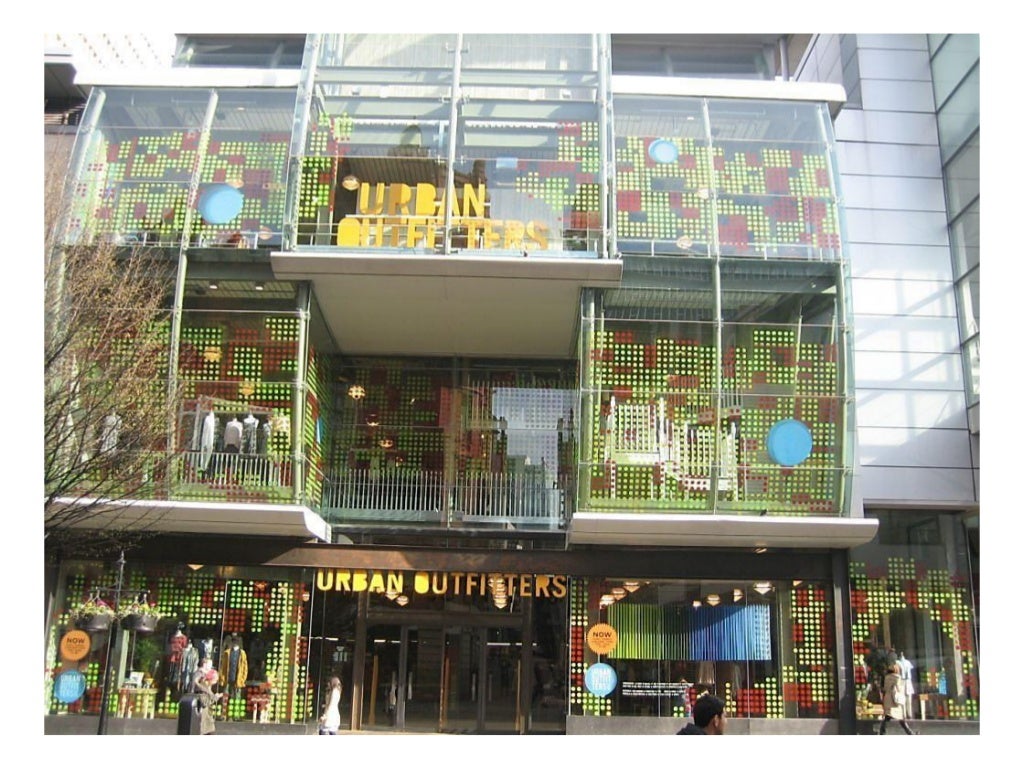 Urban Outfitters Displays