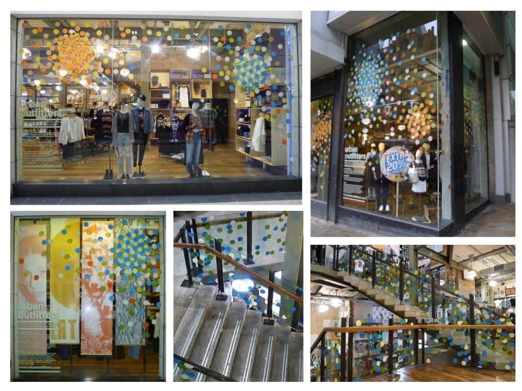 Urban Outfitters Displays