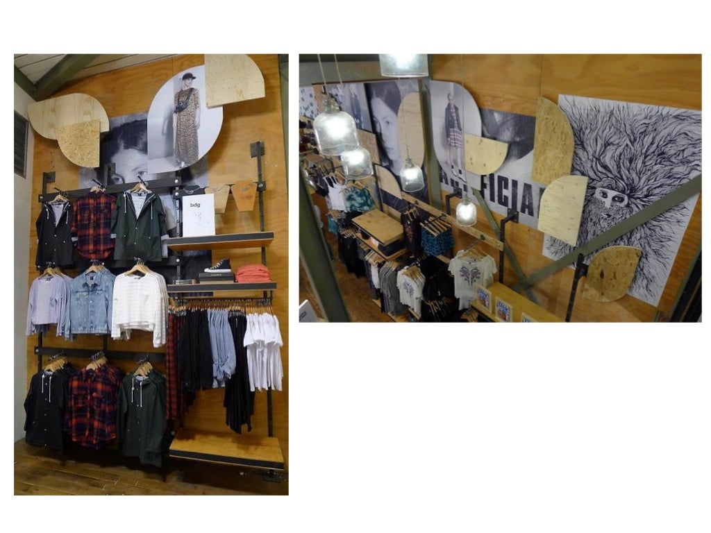 Urban Outfitters Displays