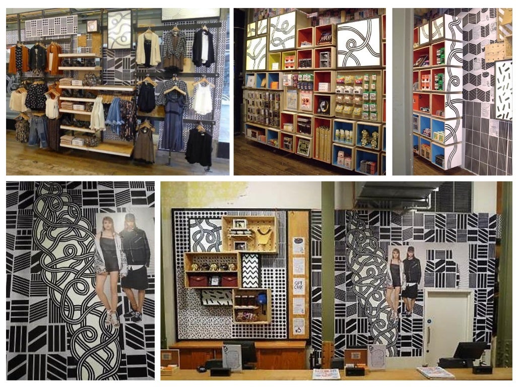 Urban Outfitters Displays