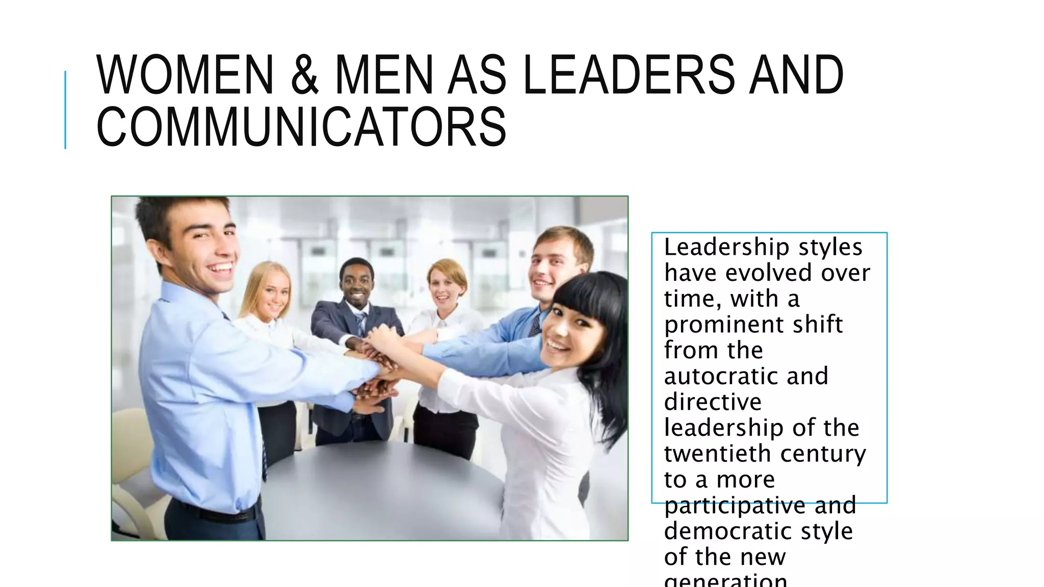 Men & Women Leadership | PPTX