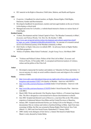 Arun Kumar CV April 2015 | PDF