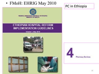 • FMoH: EHRIG May 2010
5/14/2015 Mohammed A 20
PC in Ethiopia
 