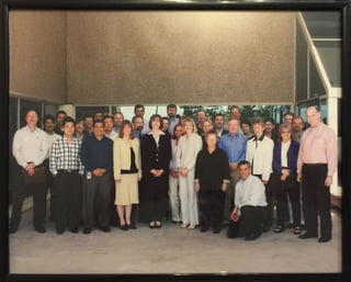 S&P President Kathleen Corbet, Mitch Abeyta MD Data & Analytics, Gilbert Tam and Fellow Compustat Teammates (2007)