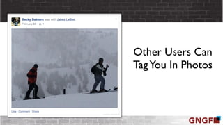 Other Users Can
TagYou In Photos
 
