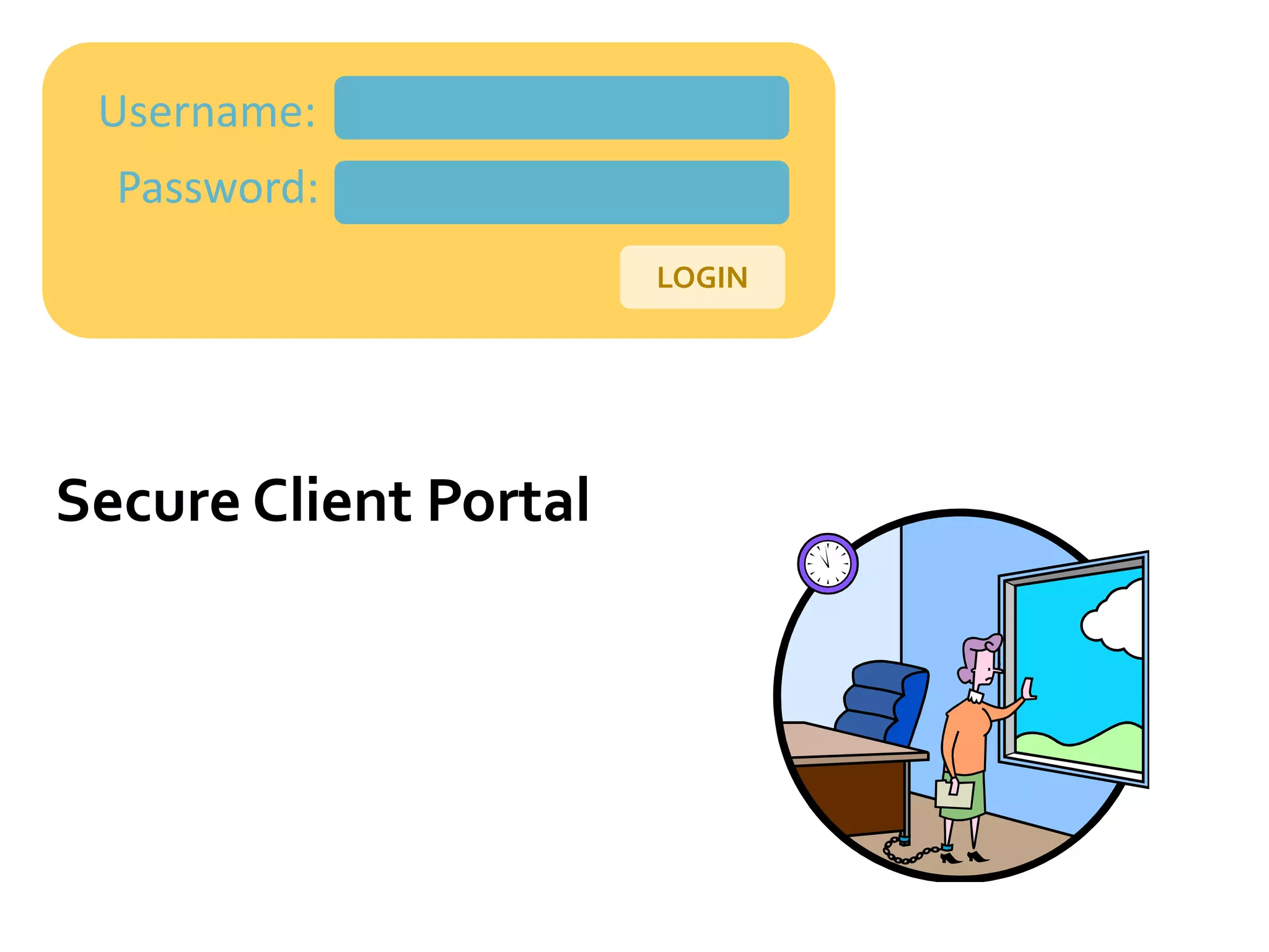 Username:
Password:
LOGIN
Secure Client Portal
 