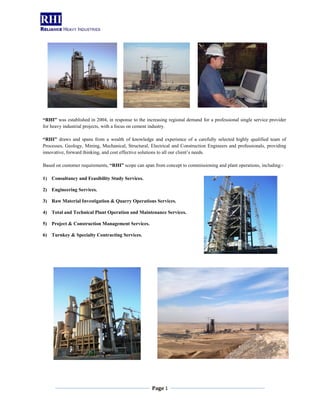 RHI Capability Summary | PDF