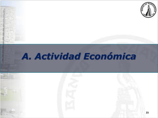 A. Actividad Económica
23
 