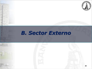 B. Sector Externo
28
 