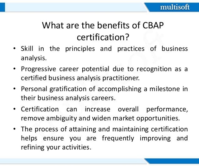 Certified Business Analysis Professional(CBAP)