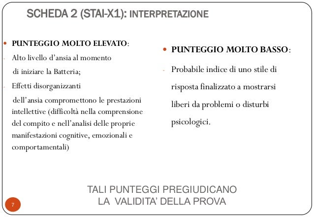 Ansia Di Stato E Di Tratto Cba primarie e sport