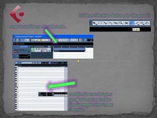 Click on the draw button (or the pencil)
Draw a section on the bar area.
Double click on the part
you just drew, a screen
should appear that looks
like this
 