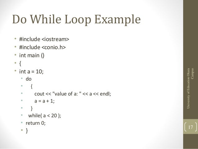 C++ Basics