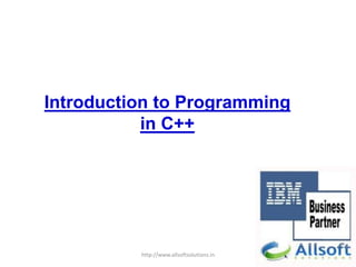 C++ basics | PPT