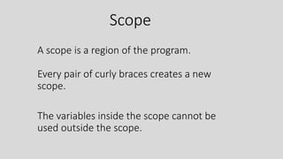 C_BASICS FOR C PROGRAMMER WITH SRIVATHS P | PPTX
