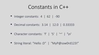 C_BASICS FOR C PROGRAMMER WITH SRIVATHS P | PPTX | Programming ...