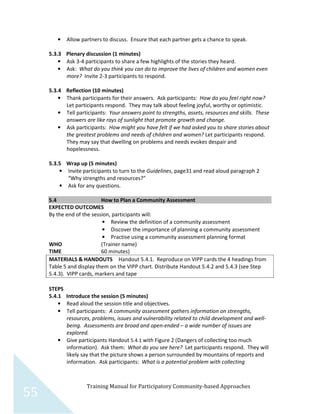 Community Based approaches training manual 2017 | PDF