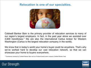   Relevant and timely market knowledge