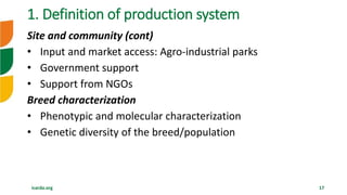 Overview of Community Based Breeding Program and implementation procedure