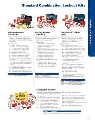 Cbc brady-lockout tagout-catalog_2016 | PDF