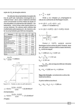 GHHGLItFLRVUHVLGHQFLDLVGHTXDWUR 
HGHVHWHSDYLPHQWRVHVWUXWXUDGRVQRVLVWHPD 
/6)TXDQGRHQWUHRXWUDVVLPXODo}HVOHYRXHP 
FRQVLGHUDomRRHIHLWRGHGLDIUDJPDHPSDLQpLV 
GHSDUHGHFRPDSOLFDomRGDVSODFDVGH26% 
1HVWHWUDEDOKRIRUDPFRQVLGHUDGRVHQWUHRXWURV 
RV UHVXOWDGRV H[SHULPHQWDLV GDV SHVTXLVDV 
FLWDGDV DQWHULRUPHQWH WHQGR FRQFOXtGR TXH D 
XWLOL]DomR GH SODFDV GH 26% DWXDQGR FRPR 
GLDIUDJPDV UtJLGRV KRUL]RQWDLV H YHUWLFDLV p 
EDVWDQWH SRVLWLYD SURSRUFLRQDQGR PDLRU 
VLPSOLFLGDGHQDH[HFXomRGHSDLQpLVGHSDUHGH 
HGHSLVRSHODHOLPLQDomRGHGLDJRQDLVGHDoR 
JDOYDQL]DGRQRPHVPRODGRGDVSODFDV$OpP 
GLVWRRHPSUHJRGHVWDVSHUPLWHTXHSUpGLRVFRP 
P~OWLSORVSDYLPHQWRVSRVVDPVHUYLDELOL]DGRVQR 
VLVWHPD/6)YLVWRTXHFRQWDQGRDSHQDVFRP 
FRQWUDYHQWDPHQWRHPILWDVGHDoRSRGHQmRVHU 
SRVVtYHOREWHUDHVWDELOL]DomRODWHUDOGDHVWUXWXUD 
GHVVHVSUpGLRV 
1R HQWDQWR R HPSUHJR GH SODFDV GH 
UHYHVWLPHQWRFRPRHOHPHQWRVGHHQULMHFLPHQWR 
GDHVWUXWXUDGHDoRGRVLVWHPD/6)DLQGDQmR 
WHP VXILFLHQWH HPEDVDPHQWR WpFQLFR QmR 
H[LVWLQGRDLQGDQRUPDOL]DomRQDFLRQDORXPHVPR 
LQWHUQDFLRQDO VREUH R DVVXQWR 3RU LVWR RV 
SURMHWLVWDVTXHTXHLUDPOHYDUHPFRQWDRHIHLWR 
GH GLDIUDJPD HP SDLQpLV GH SDUHGH FRP 
DSOLFDomR GDV SODFDV GH UHYHVWLPHQWR GHYHP 
REWHULQIRUPDo}HVWpFQLFDVFRPRIDEULFDQWHGR 
SURGXWR 
 