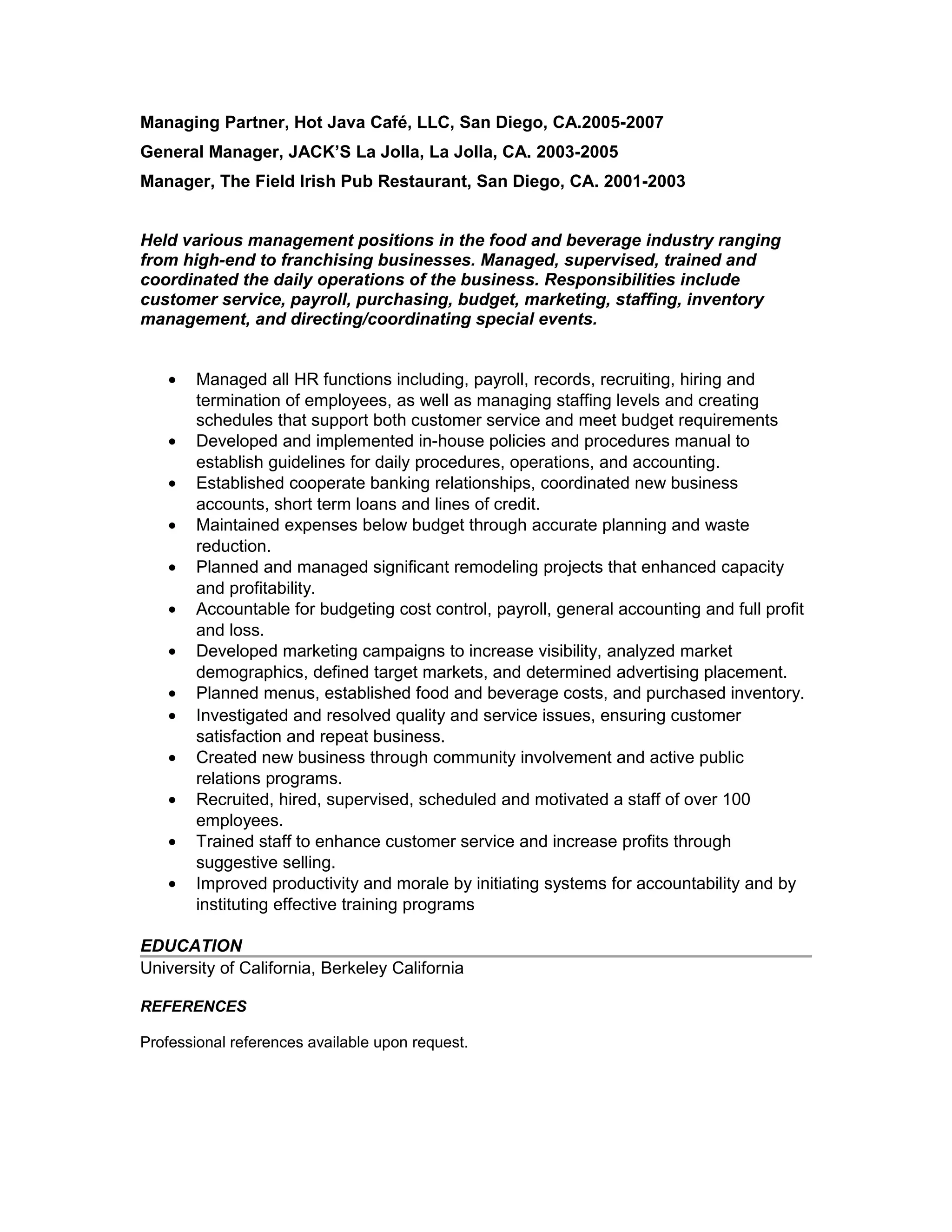 RAM RESUME CURRENT | PDF