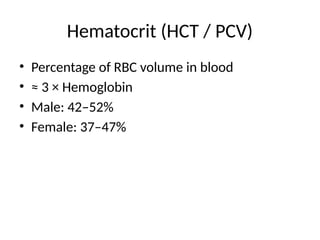 Comprehensive Overview of Complete Blood Count (CBC) in Medical ...