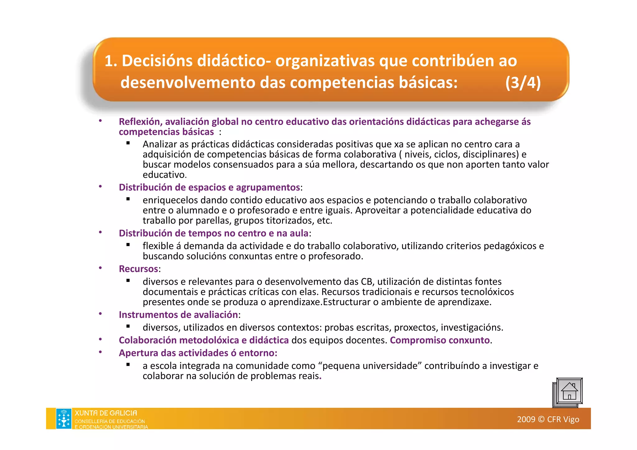 Introdución ás competencias básicas. CFR Vigo