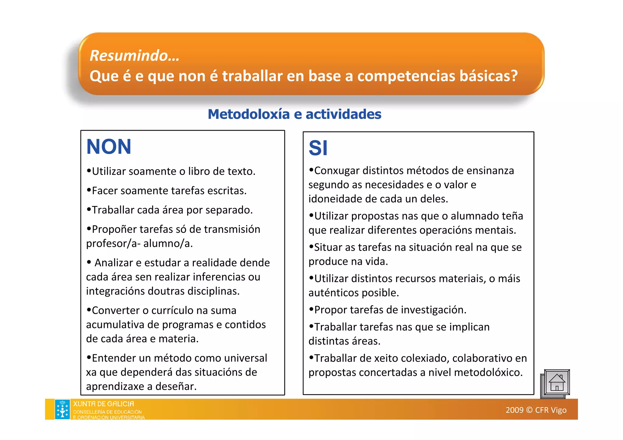 Introdución ás competencias básicas. CFR Vigo