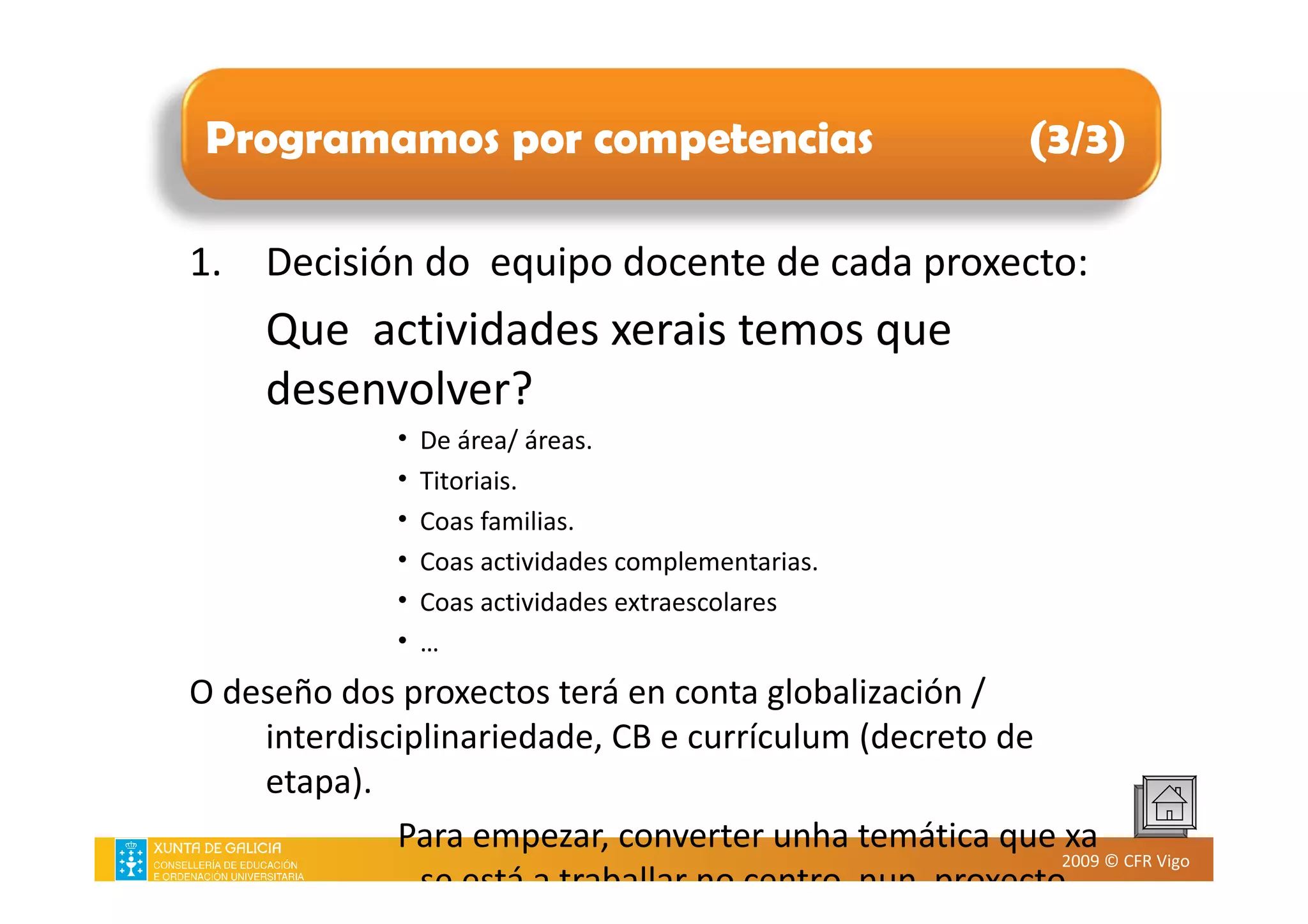 Introdución ás competencias básicas. CFR Vigo