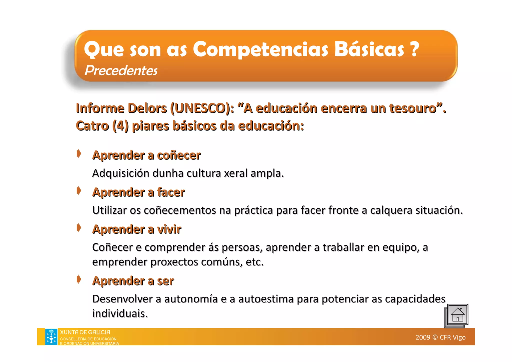 Introdución ás competencias básicas. CFR Vigo
