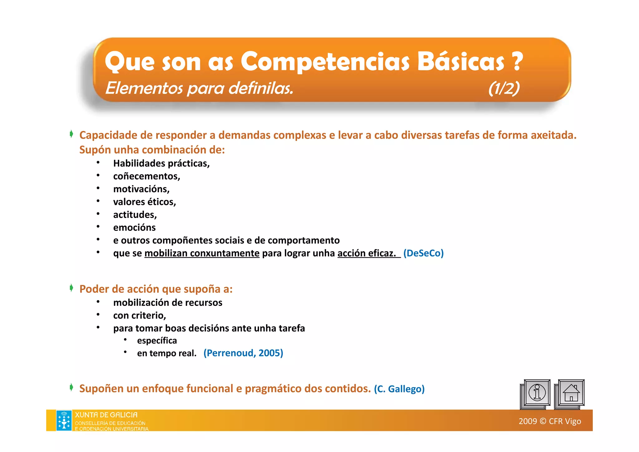 Introdución ás competencias básicas. CFR Vigo