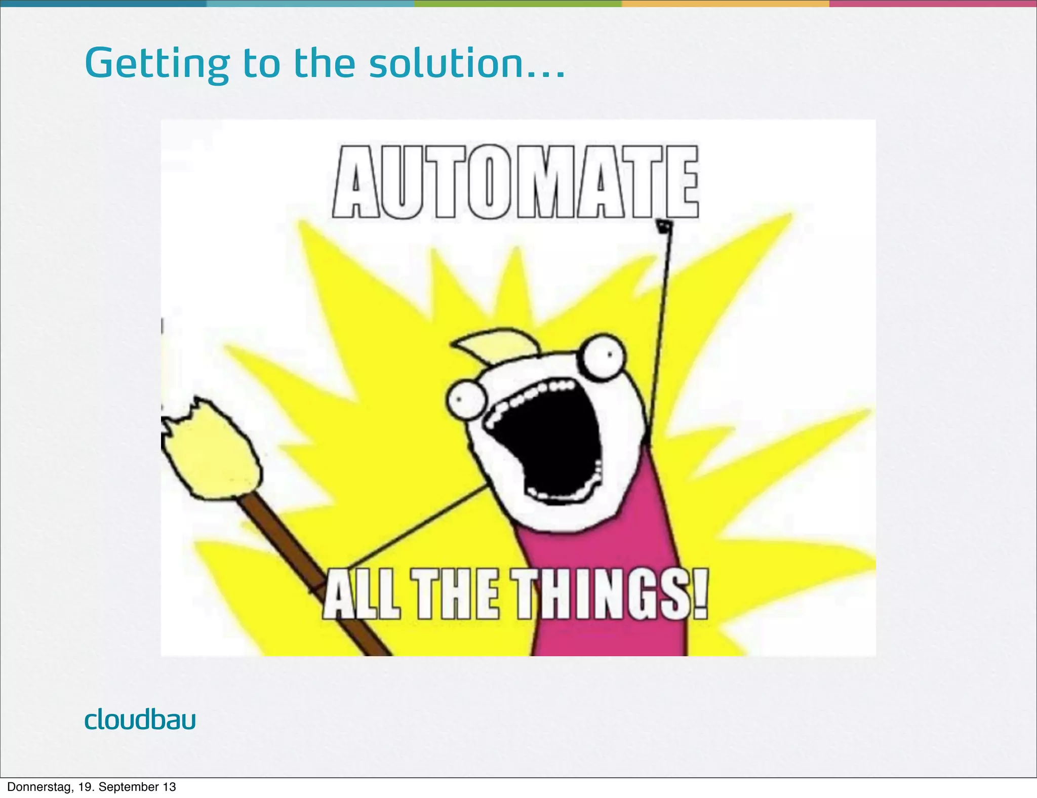 Getting to the solution...

cloudbau
Donnerstag, 19. September 13

 