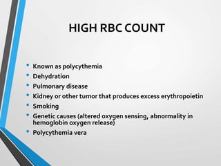 High Rbc Condition cbc presentation.pptx