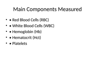 Comprehensive Guide to Complete Blood Count (CBC) Test and Its Clinical ...