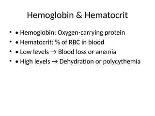 Comprehensive Guide to Complete Blood Count (CBC) Test and Its Clinical ...