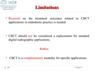 Use of Cone Beam Computed Tomography in Endodontics | PPT