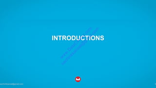INTRODUCTIONS
sachinkkansal@gmail.com 3
w
w
w
.D
ataC
oncur.com
sachinkkansal@
gm
ail.com
 