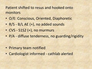 Cases in emergencyy medicine - clinical. | PPTX