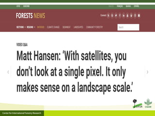 Success from the Ground Up? Participatory Monitoring in Forest Restoration