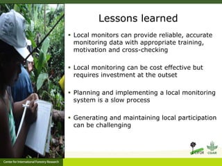Success from the Ground Up? Participatory Monitoring in Forest Restoration