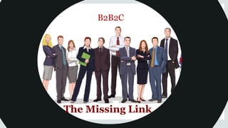 Copyright © 2014, Oracle and/or its affiliates. All rights reserved. |
B2B2C
The Missing Link
 