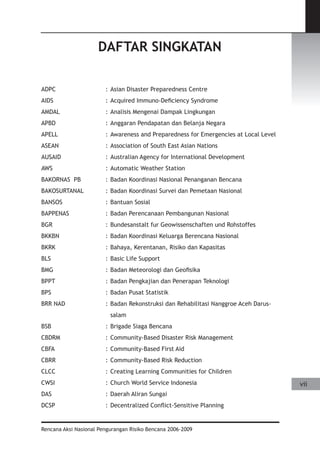 Dissaster Risk Reduction