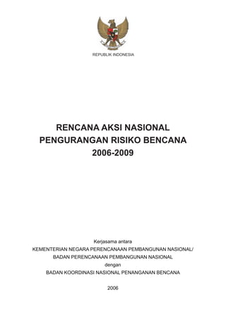 Dissaster Risk Reduction