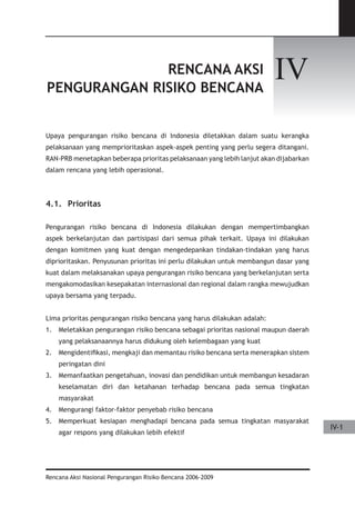 Dissaster Risk Reduction