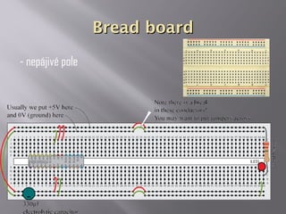 Bread boardBread board
- nepájivé pole
 